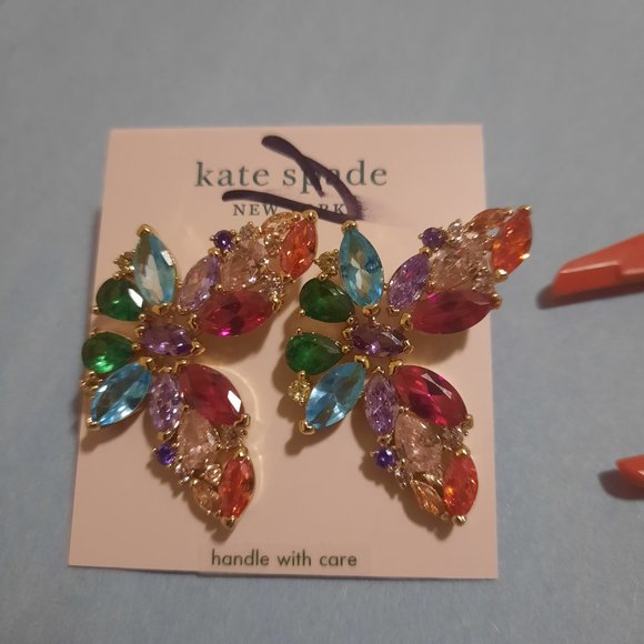 Social Butterfly Statement Studs Kate Spade - Picture 5 of 8